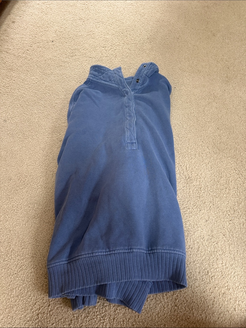 aerie Blue Pullover Hoodie Sweatshirt